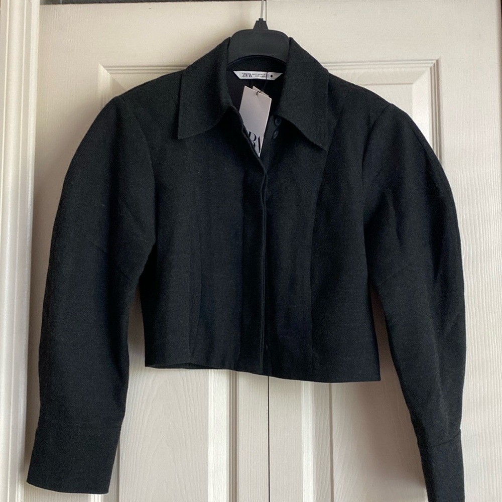 ZARA Women’s wool blend jacket